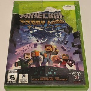 Minecraft Story Mode Damaged Box & no Manuals Xbox 360